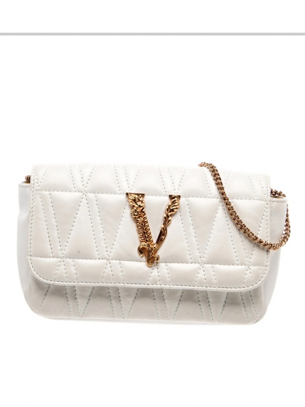 Authentic Versace quilted mini bag